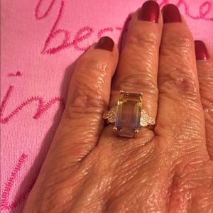 Multicolored Stone Rainbow Topaz 925 Sterling’s